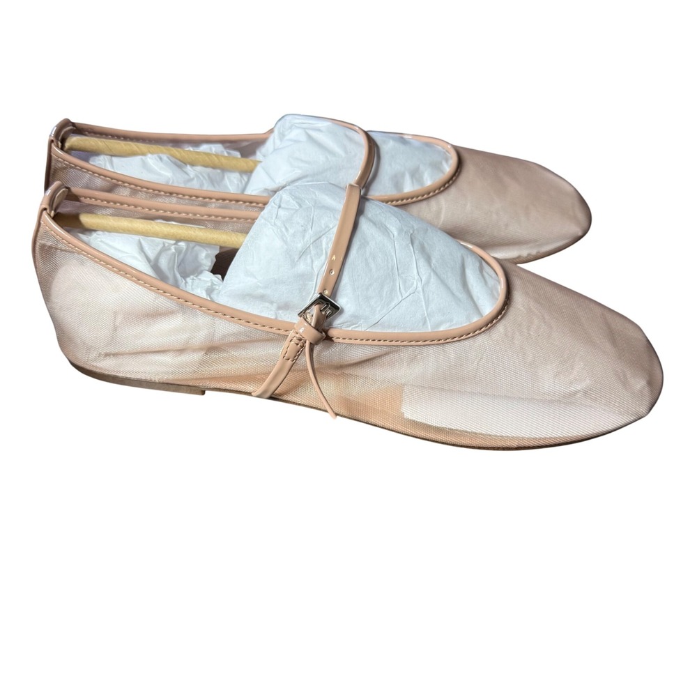Steve Madden Blush Mesh Mary Jane Flats
